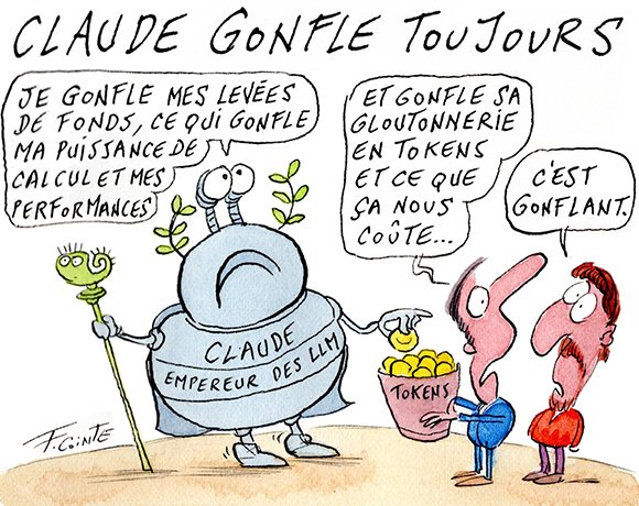 Dessin: Anthropic lève 65 milliards de dollars